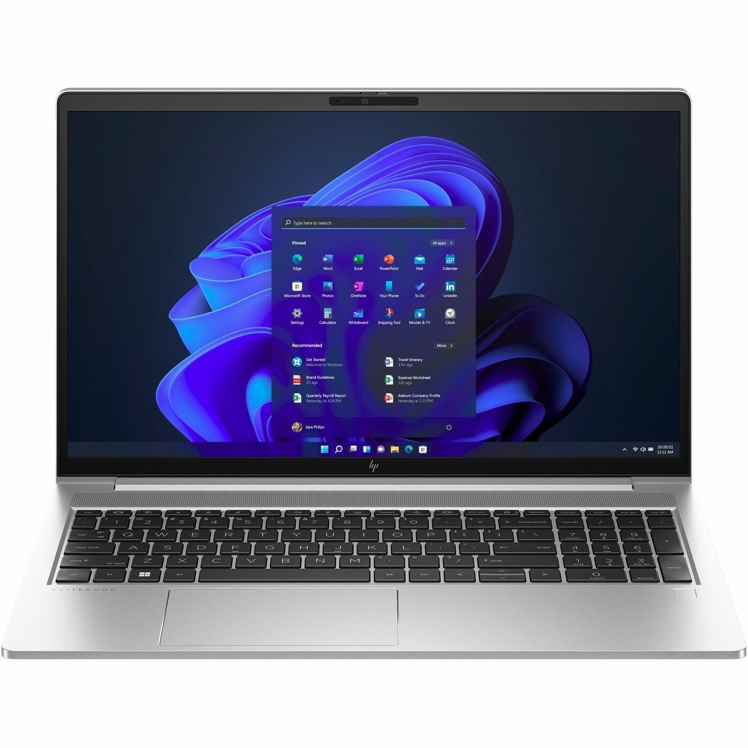 HP EliteBook 650 G10 15.6" Notebook - Full HD - 60 Hz - Intel Core i5 13th Gen i5-1335U - vPro Technology - 16 GB - 512 GB SSD - Pike Silver Aluminum