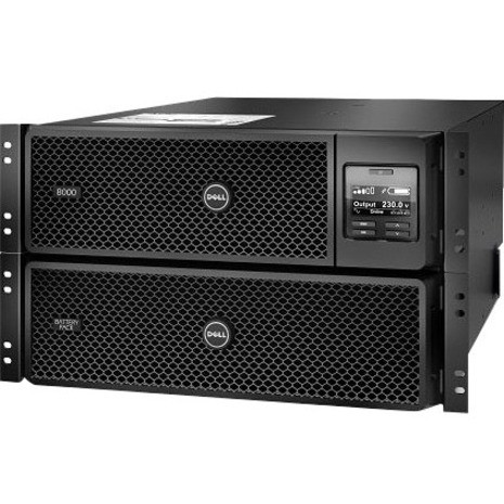 DELL APC, SRT8KRMXLI, SMART-UPS (SRT) 8000VA RM 6U (IEC10), 3Y POW