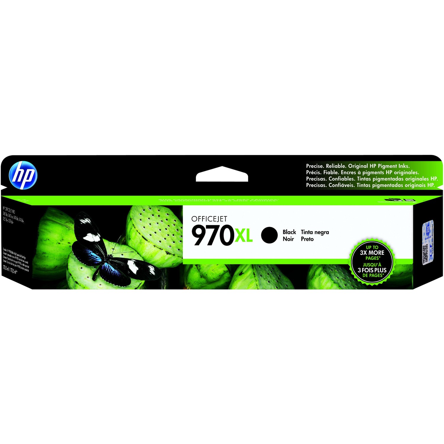 HP 970XL BLACK OFFICEJET INK CARTRIDGE