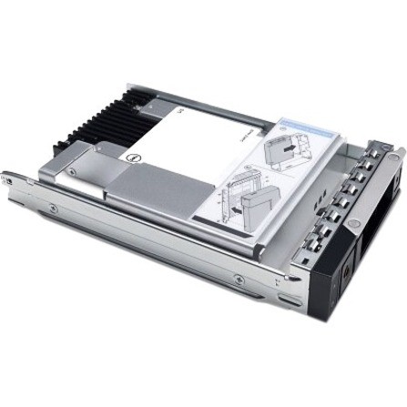 DELL 960GB SSD SATA READ INTENSIVE 6GBPS 512E 2.5IN WITH 3.5IN HYB CARR, HOT-PLUG, S4520,