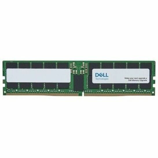 Dell Memory Upgrade Module for Server - 64 GB (1 x 64GB) - DDR5-4800/PC5-38400 DDR5 SDRAM Dual-rank Memory - 1.10 V - TAA Compliant