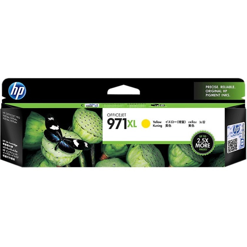 HP 971XL YELLOW OFFICEJET INKCARTRIDGE