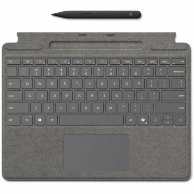 SURFACE CO-PILOT KEYBOARD TYPE COVER PRO 13" 8,9,X,10,11,12 WITH SLIM PEN 2 - PLATINUM