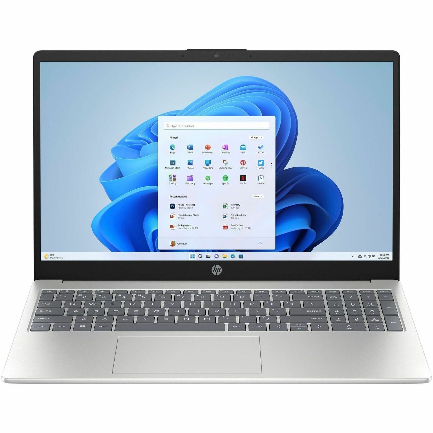 HP LAPTOP 15 U5-120U 8GB 256GB W11H