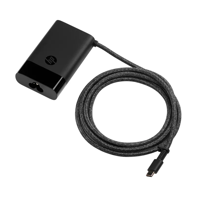 HP 65W USB-C Charger Laptop Travel AC Power Adapter for ProBook 440/450 EliteBook X360/630/640/650/830/840/860 Lightweight 210g with AC Cord