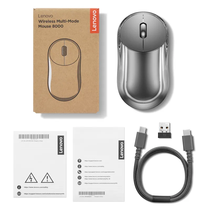 Lenovo Wireless Multi-Mode Mouse 8000