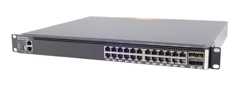 LENOVO RACKSWITCH G7028 (REAR TO FRONT)