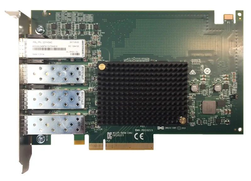 EMULEX OCE14104B-NX PCIE 10GB 4PORT SFP+