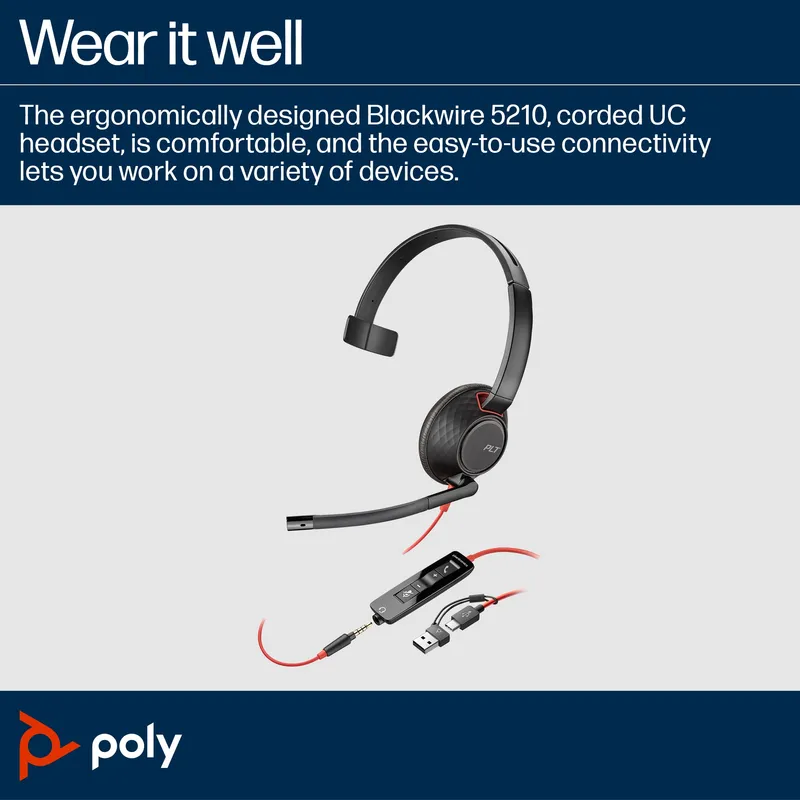 Poly BW C5210 USB-C HS +InC