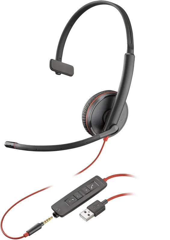 Poly BW 3215 Mono USB-A HS