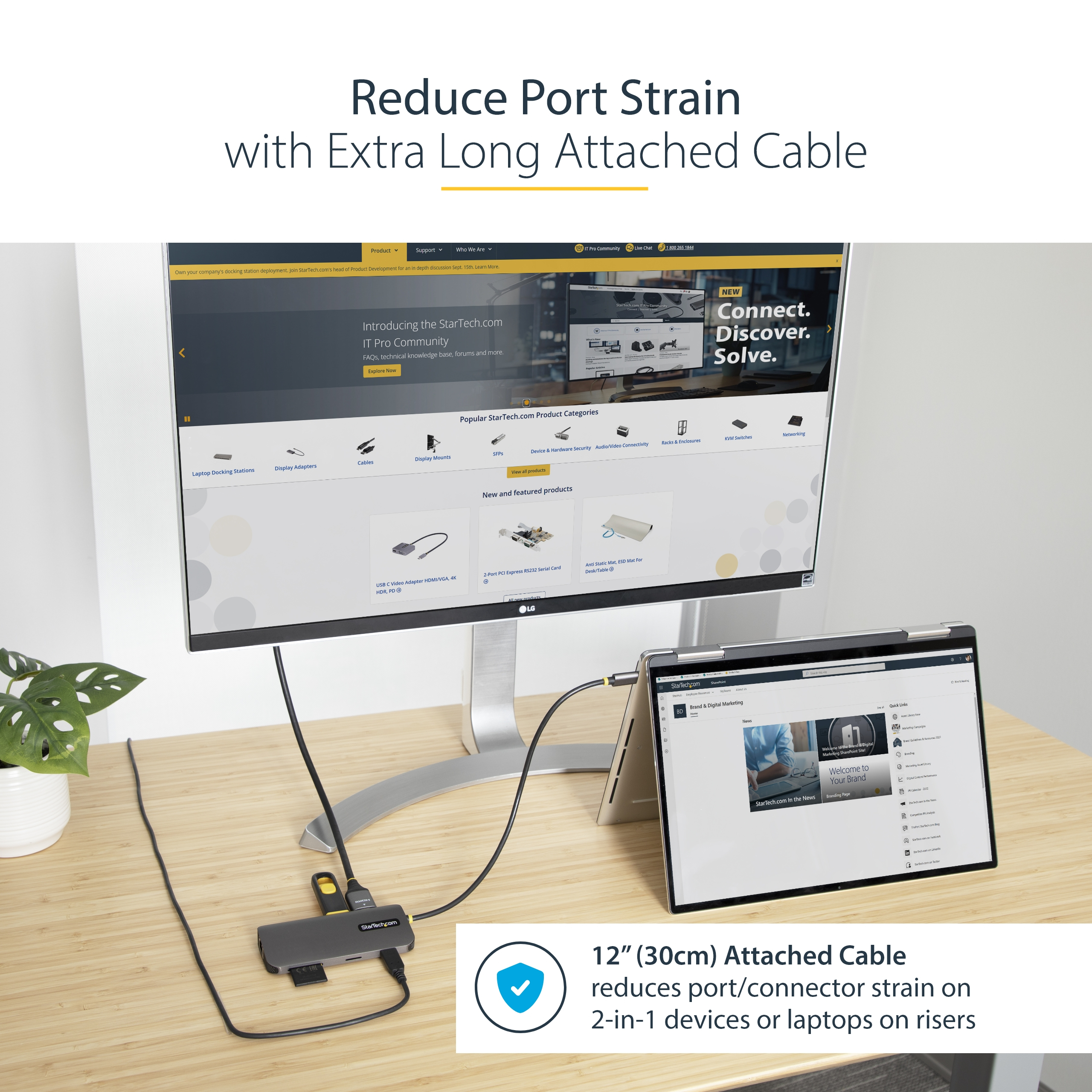 USB C Multiport Adapter 4K 60Hz HDMI thumbnail 4