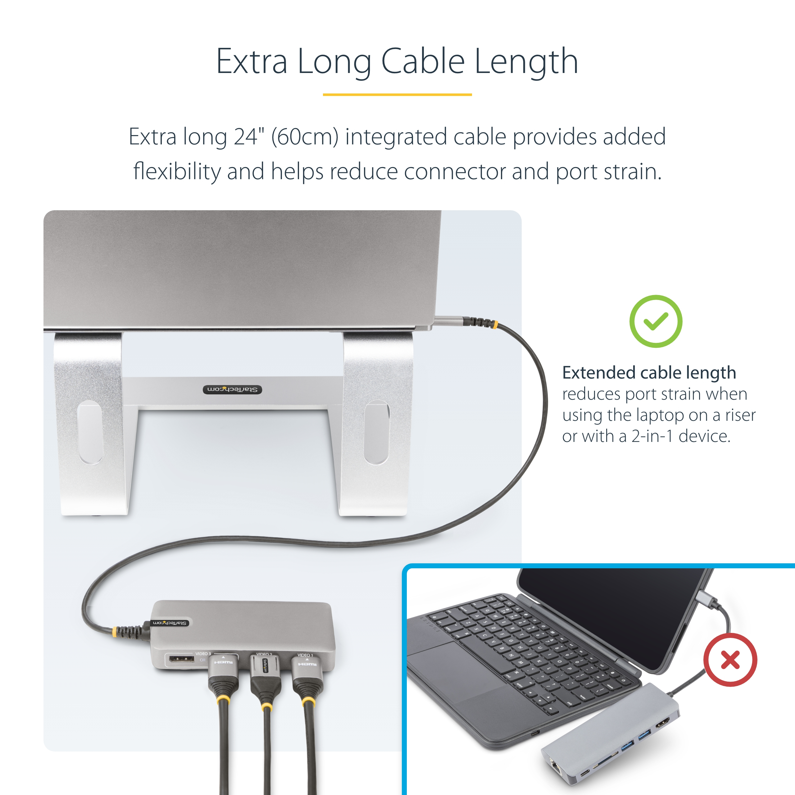 USB-C Triple-Monitor Multiport Adapter thumbnail 4