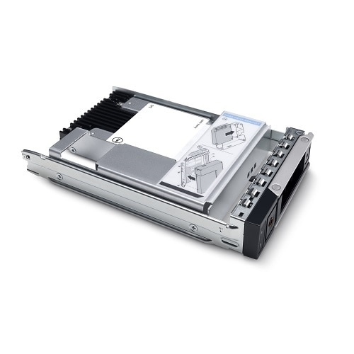 DELL 480GB SSD SATA READ INTENSIVE 6GBPS 512E 2.5IN WITH 3.5IN HYB CARR , CUS KIT
