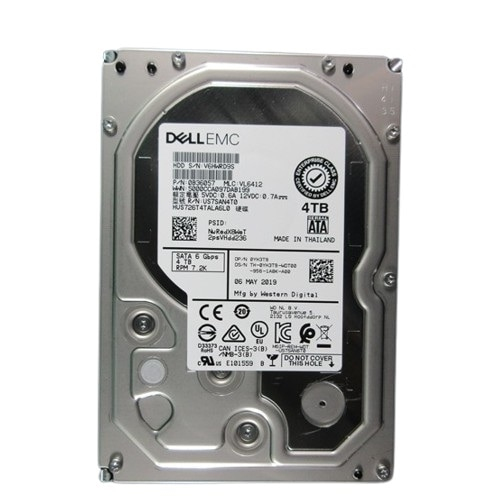 Dell 4 TB Hard Drive - 3.5" Internal - SATA (SATA/600)