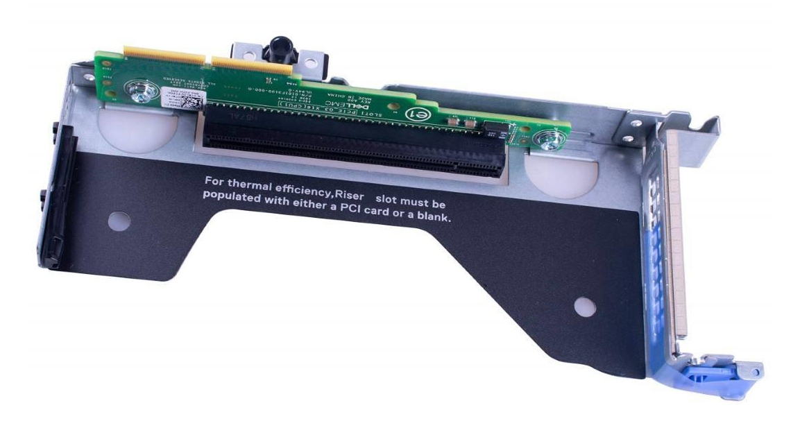 DELL RISER 2C, 1X16 LOW PROFILE SLOT, R45/6XS, CUS KIT