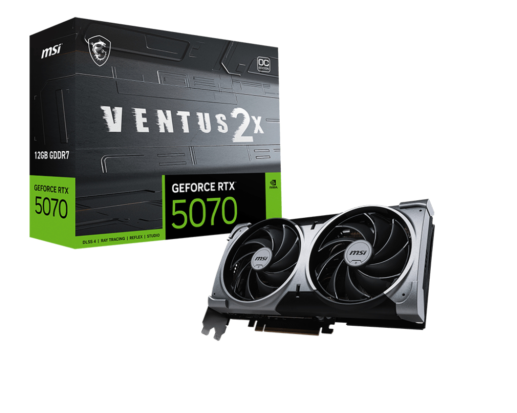 MSI VGA GEFORCE-RTX-5070-12G-VENTUS-2X-OC thumbnail 3