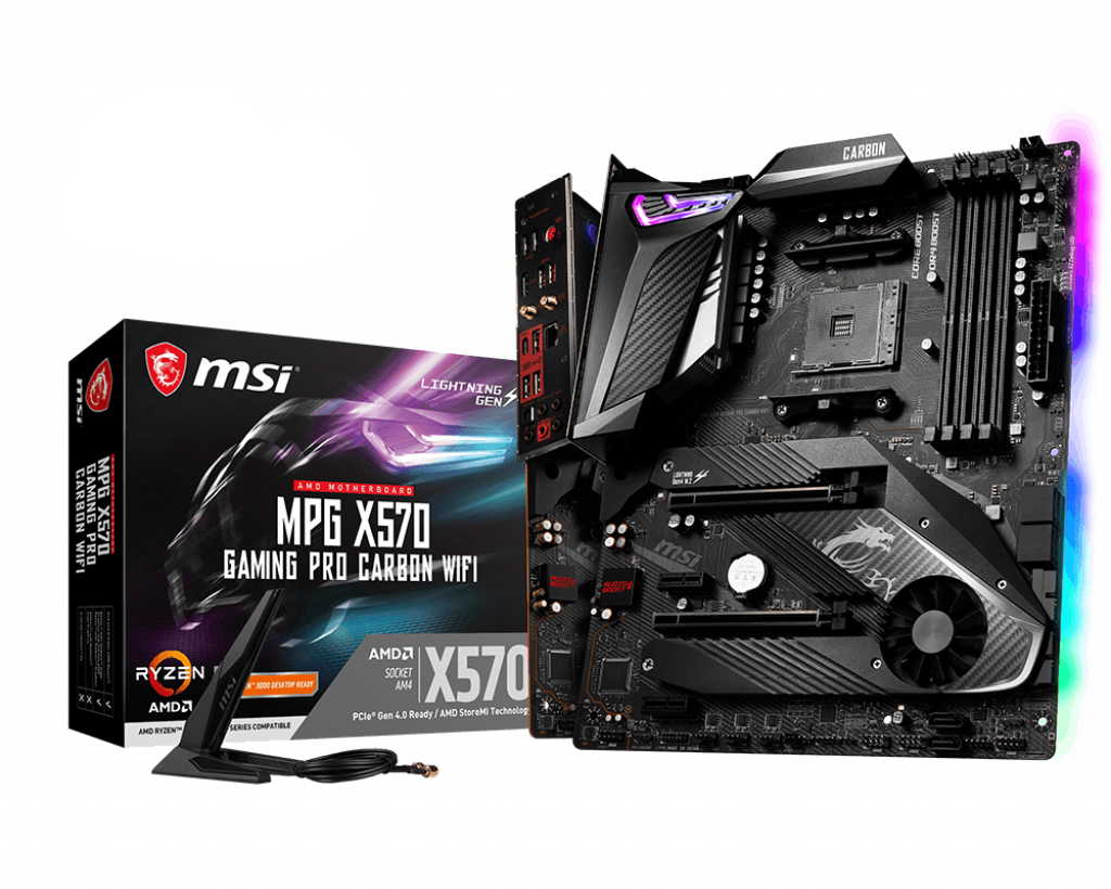 X570 GAMING PRO CARBON WI-FI AMD ATX MB thumbnail 2