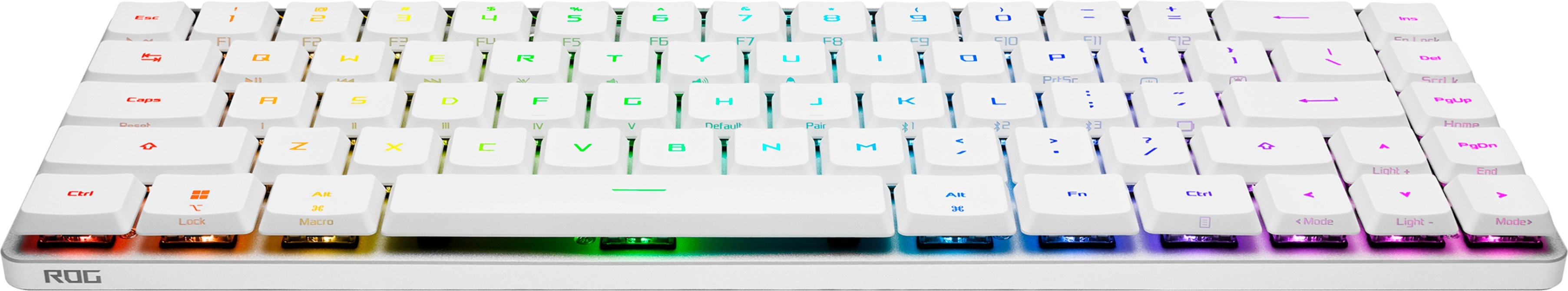 ASUS ROG Falchion RX Red Low Profile Wireless Gaming Keyboard, Tri-mode Connection, ROG Omni Receiver, Intuitive control thumbnail 3