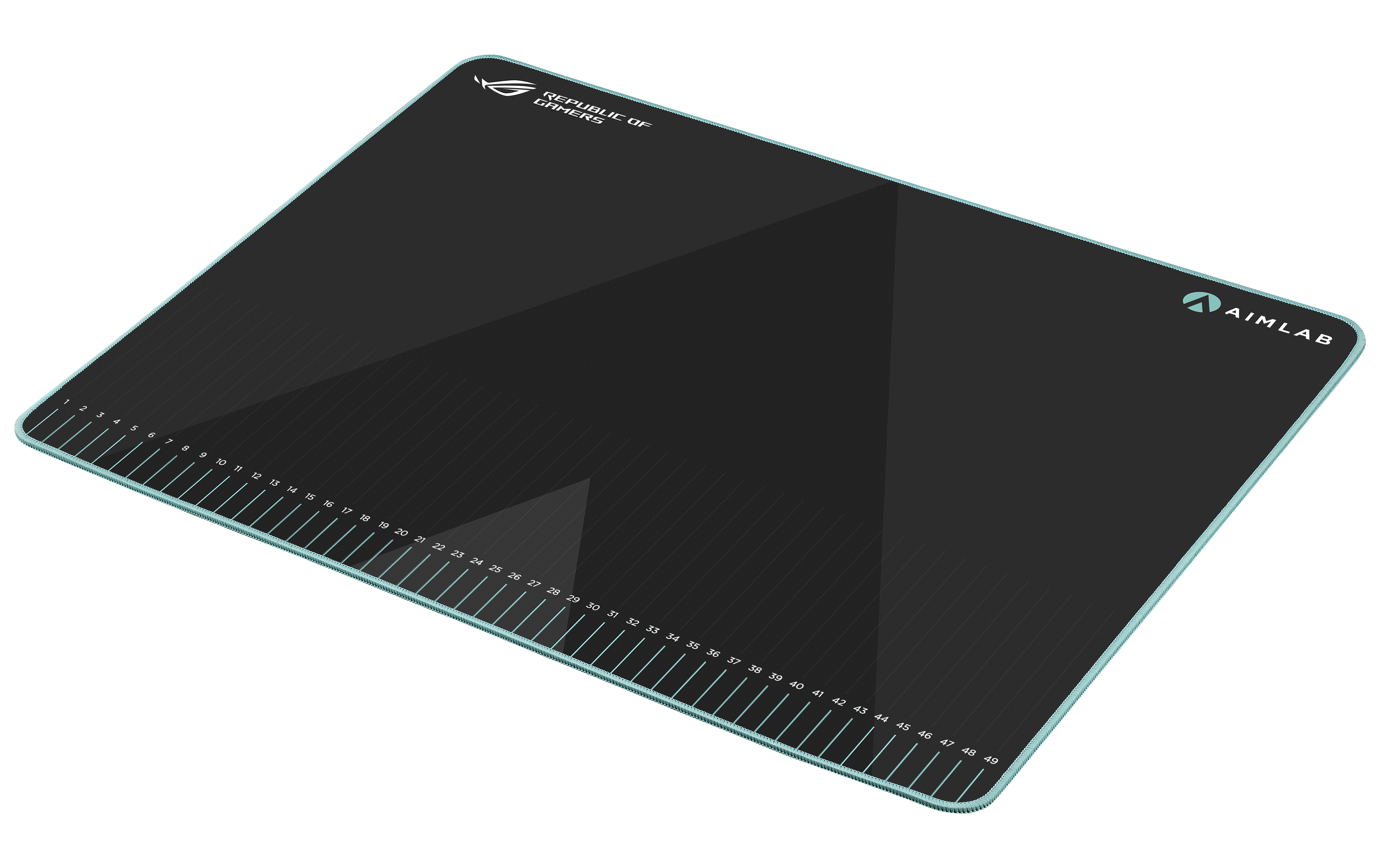ASUS ROG Hone Ace Aim Lab Edition Large Gaming Mouse Pad (508x420x3mm) Water/Oil/Dust Repellent, Work W/ Aim Lab ROG 360 Task, Hybrid Cloth Surface thumbnail 3