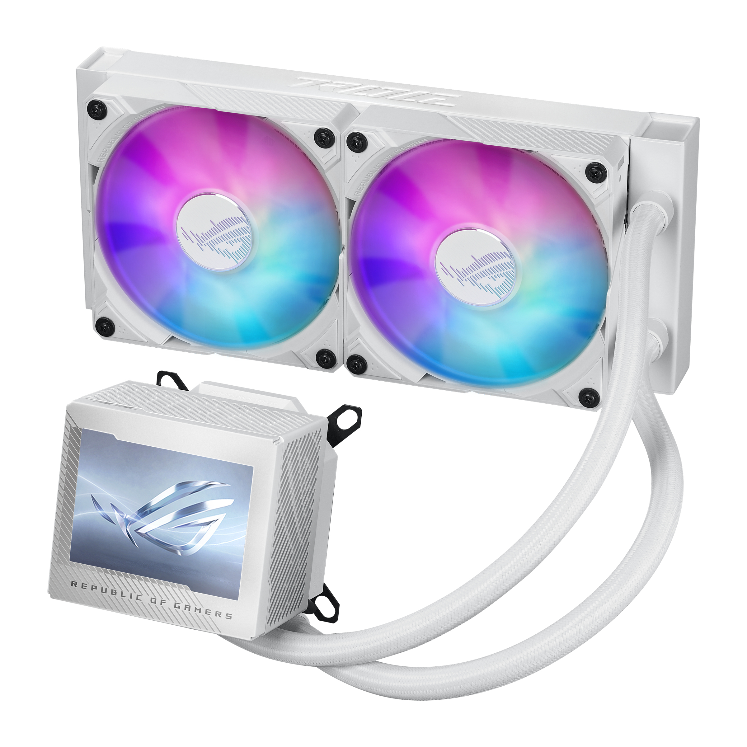 ROG-RYUJIN-III-240-ARGB-WHT AIO COOLER thumbnail 2
