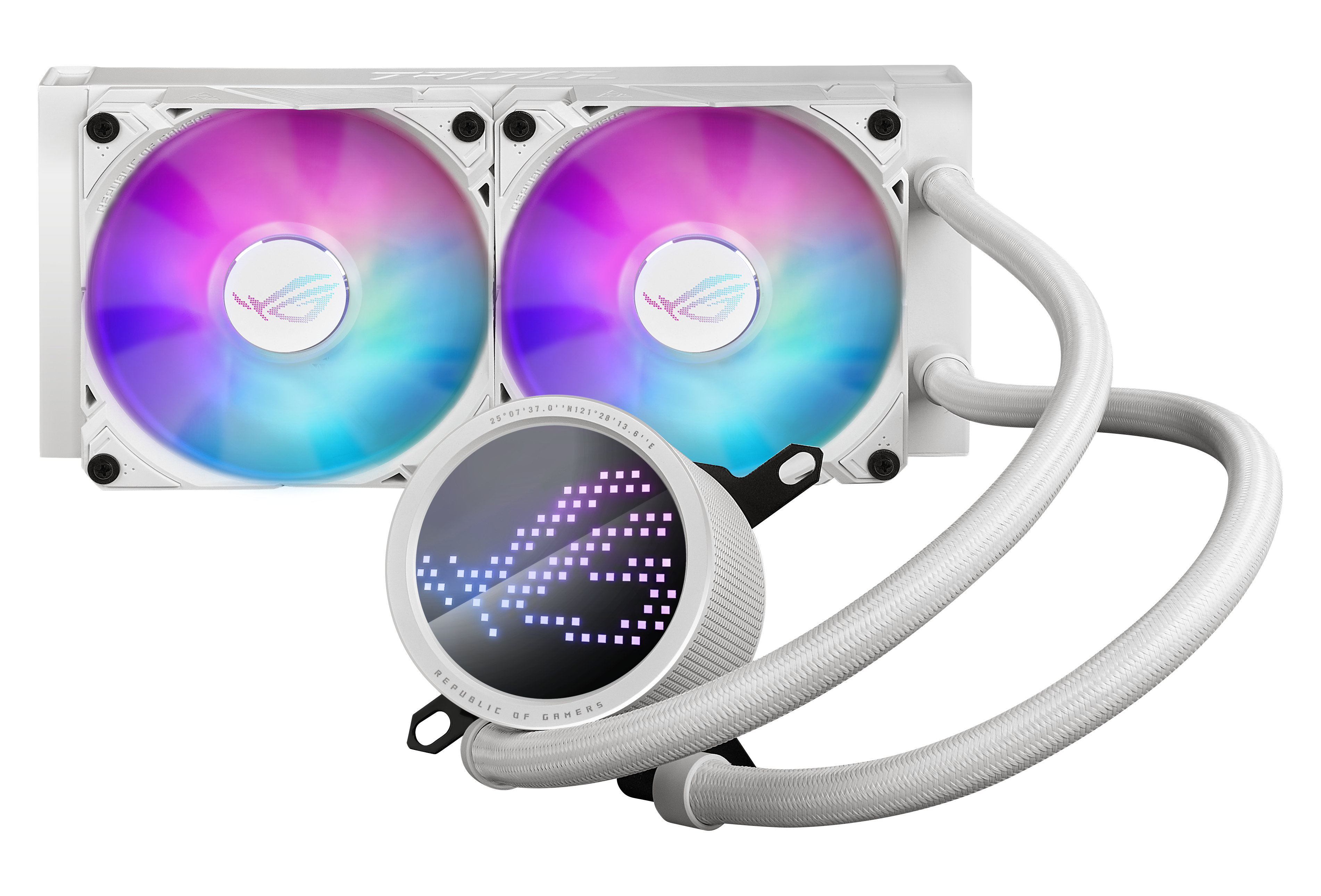 ROG-RYUO-III-240-ARGB-WHT AIO COOLER thumbnail 2