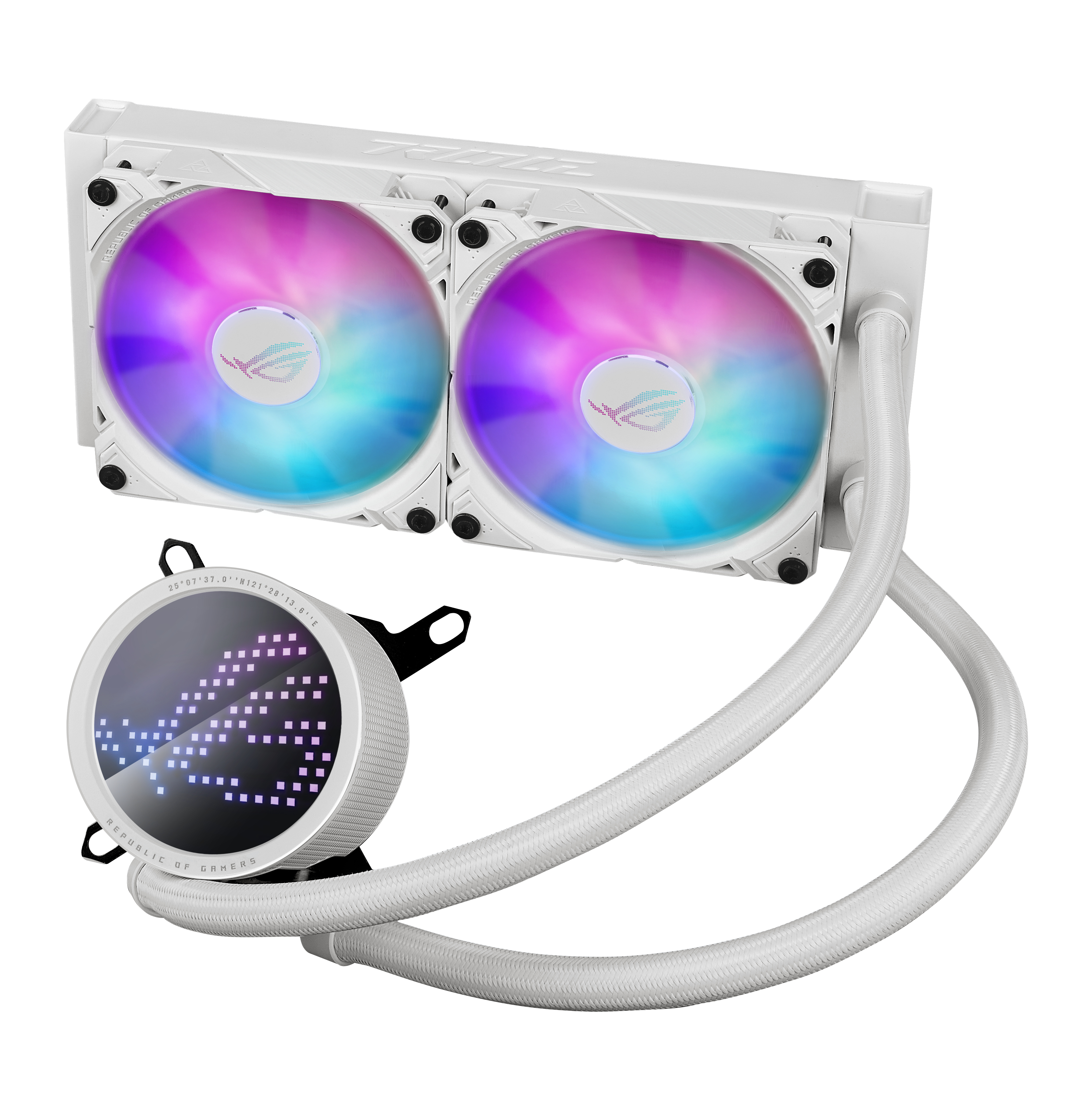 ROG-RYUO-III-240-ARGB-WHT AIO COOLER thumbnail 1