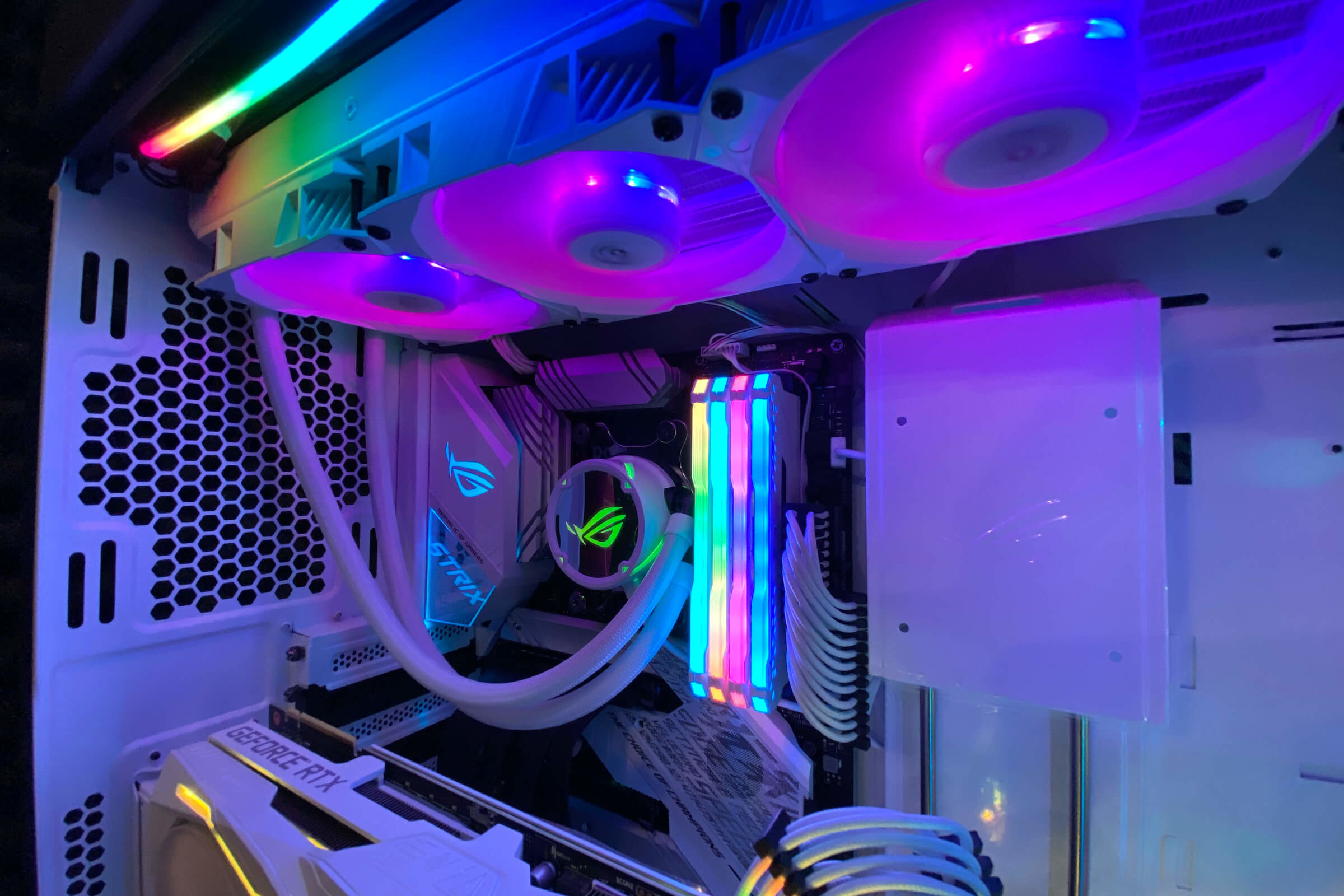 ROG STRIX LC 360 RGB AIO CPU COOLER WE thumbnail 3