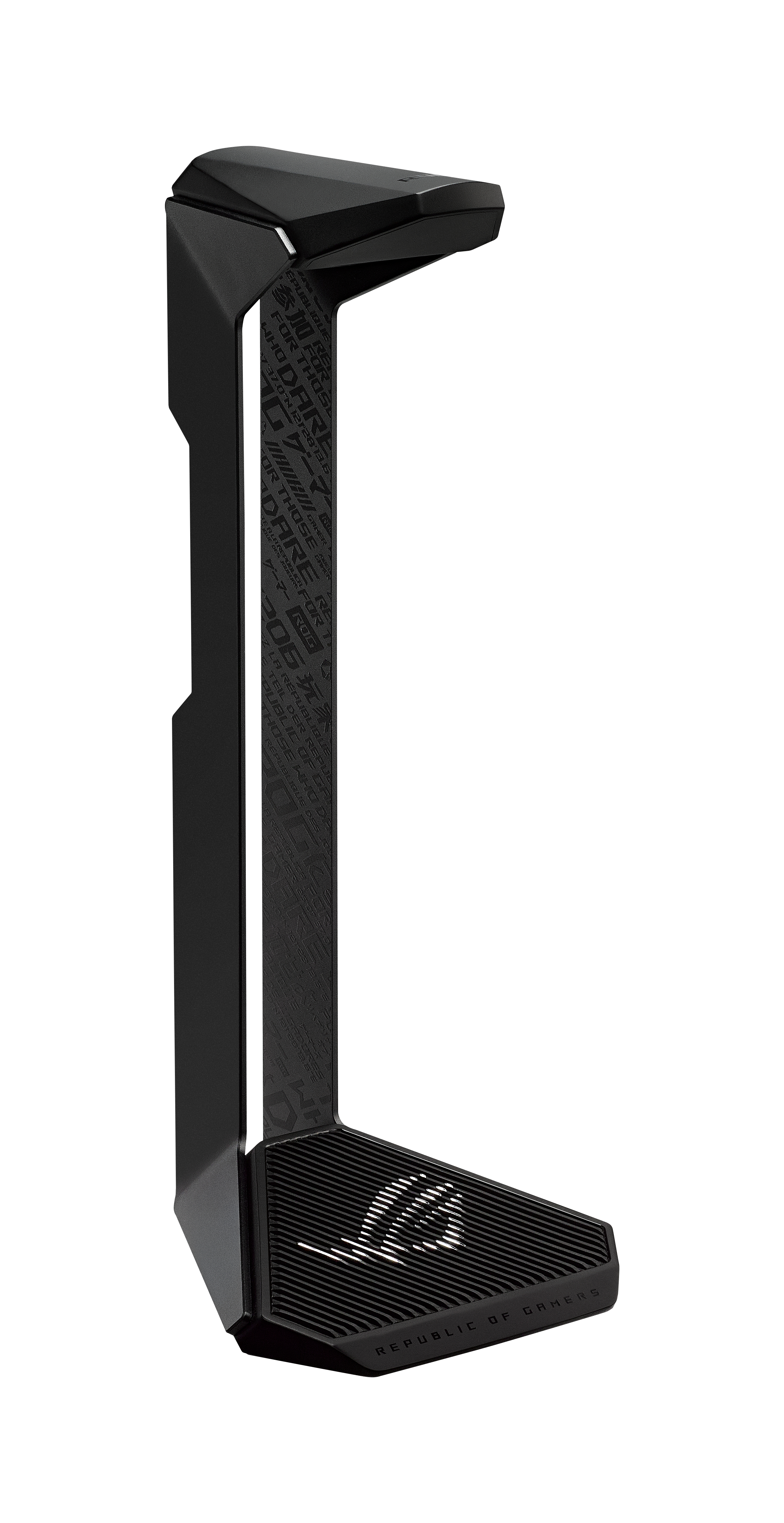 ASUS ROG Throne II Core Gaming Headset Stand, aluminum frame, anti-slip base, no lighting, stable design thumbnail 2