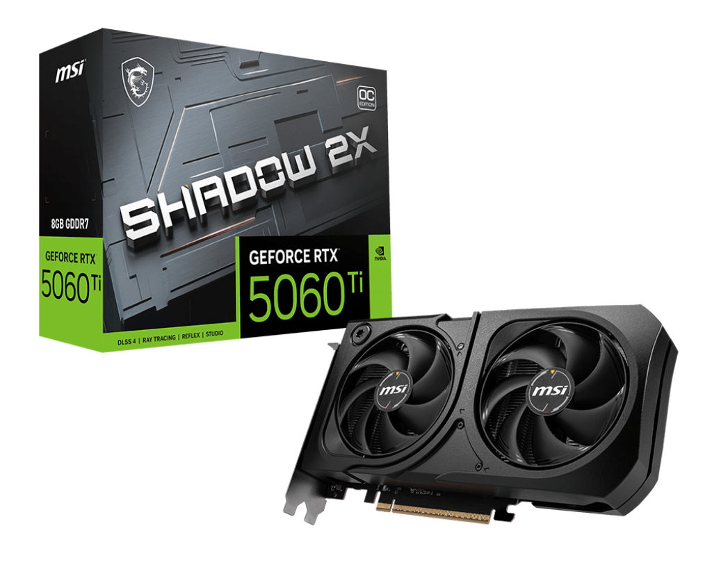 RTX 5060 TI 8G SHADOW 2X OC PLUS thumbnail 4