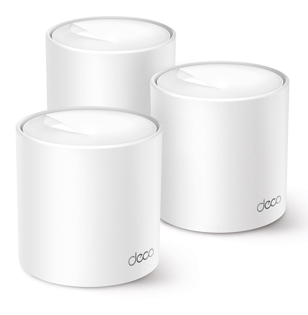 TP-Link Deco X50 Pro(3-pack) AX3000 Whole Home Mesh Wi-Fi 6 System, 3-pack
SPEED: 574 Mbps at 2.4 GHz + 2402 Mbps at 5 GHz
SPEC: 2× Internal Antennas, 2× 2.5G P thumbnail 3