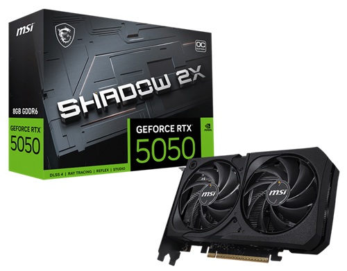 MSI VGA GEFORCE-RTX-5050-8G-SHADOW-2X-OC thumbnail 4