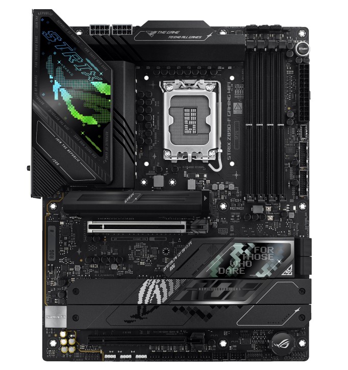 ASUS ROG STRIX Z890-F GAMING WIFI LGA1851 ATX Motherboard 192GB, DDR5, 1 x PCIe 5.0 x16 slots, 5 x M.2 slots, 4 x SATA 6Gb/s thumbnail 4