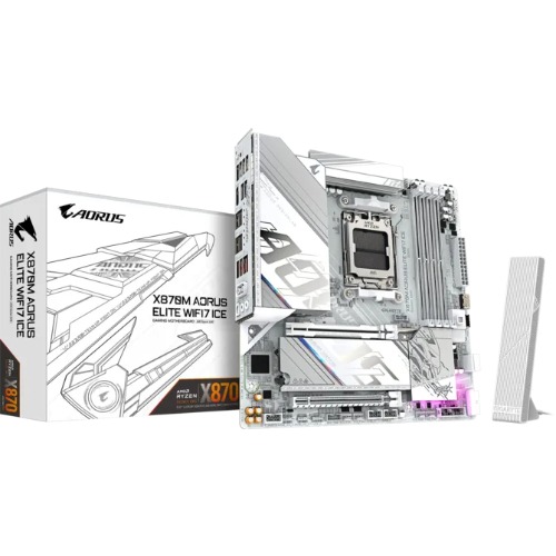 Gigabyte X870 AM5 ATX, Ryzen 9000/8000/7000, 4×DDR5 256GB, PCIe 5.0 M.2, USB4, Wi-Fi 7, BT 5.4, 5GbE LAN, ALC1220, HDMI, Win11 64-bit thumbnail 5